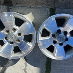 ハイラックスサーフ215純正アルミホイールの画像