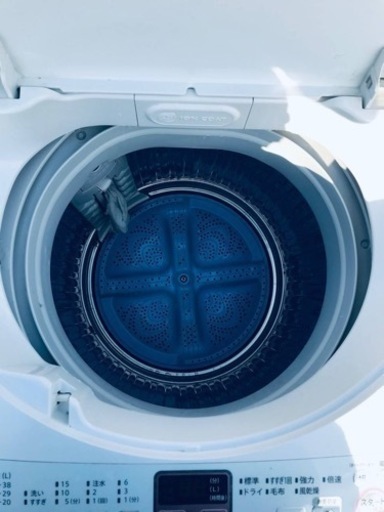 2683番 シャープ✨全自動電気洗濯機✨ES-GE60N‼️