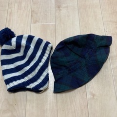 可愛い帽子2点　無印Ｈ&Ｍ