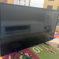 譲り先決まりました　43型　FUNAI液晶テレビ　0円でお譲りい...
