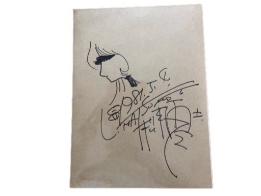 超レア 松本零士先生のサイン原画　限定1点 真筆保証❗️