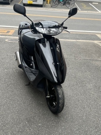 ライブディオzx仕様　艶ありブラック　セル1発始動