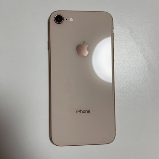 iPhone 8 Gold 256GB SIMフリー ショップ 美品 バッテリー100% 最大