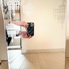 完売レア　シャンデリア柄　壁かけミラー　鏡の画像