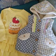 🉐【値下げ！】子供服セット、100ベスト、110ワンピース