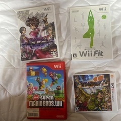 wiiソフト、ドラクエ、マリオ　3DS ドラクエ