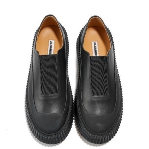 新品 Jil Sander レザー スリッポン スニーカー
