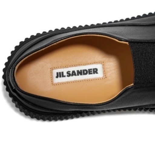 新品 Jil Sander レザー スリッポン スニーカー