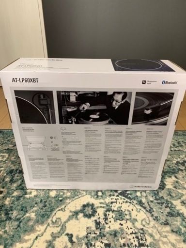 新品未開封！audio-technica  レコードプレーヤーAT-LP60XBT