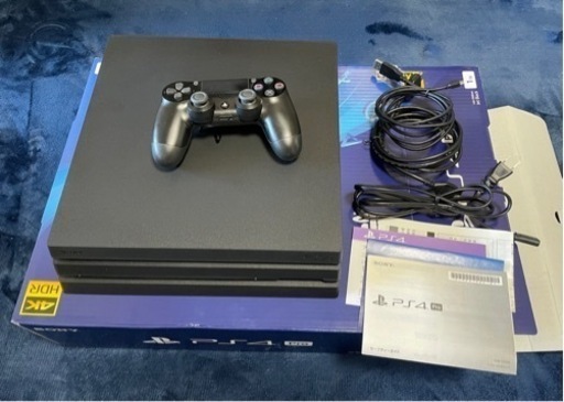 テレビゲーム PS4 pro 7200 jetblack