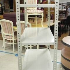 サイズ、デザインオーダー可！４段キャビネットラック●シャビーホワイト●受注製作 サイズ、デザインオーダー可！4段キャビネットラック○シャビー