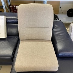 HJ259 【中古】 1人用ローソファー　ベージュ