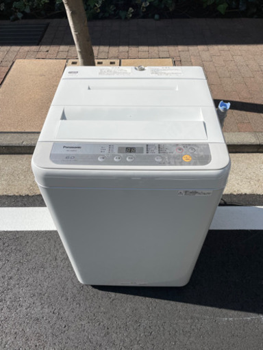 美品！Panasonic 洗濯機 6.0kg 2019年製