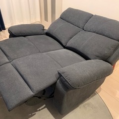 【電動リクライニング付】2人掛けソファの画像