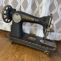⭐︎希少レトロミシン HIKASA アンティーク 足踏み L2の画像