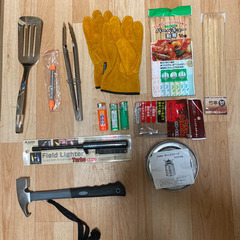 キャンプ用品　　BBQ用品　　11点セット