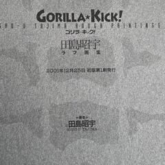 ゴリラ・キック! : 田島昭宇ラフ画集の画像