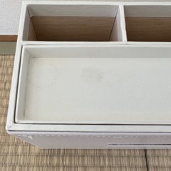 ニトリのティッシュケースの画像