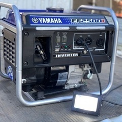 ヤマハ　ef2500 インバーター発電機　作動品の画像