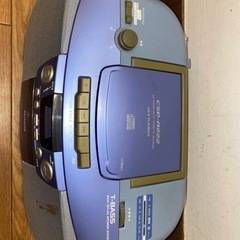 【ジャンク品】ALWA CDラジカセ　CSD-A222の画像