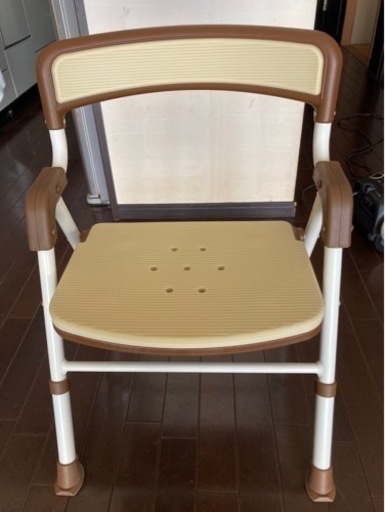 介護用風呂椅子　竹虎　シャワーバスターⅡ 折りたたみタイプ