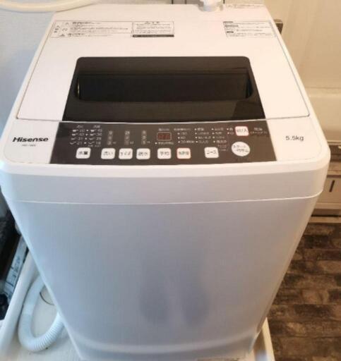 Hisense洗濯機5.5㌔ 2018年製