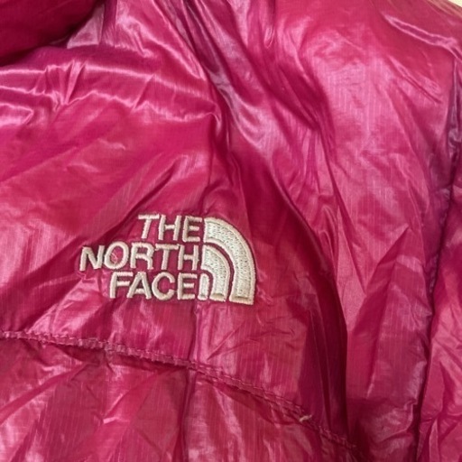 THE NORTH FACE◆ ザノースフェイス/ダウンジャケット/M/ナイロン/パープル/紫/軽量、収納袋付き【レディースウェア】