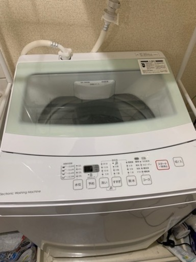 値下げ　洗濯機　2019年製　6キロ