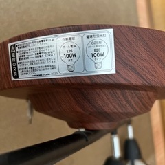 シーリングライト　4灯可動式の画像