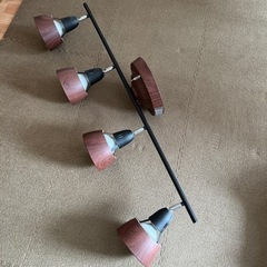 シーリングライト　4灯可動式の画像