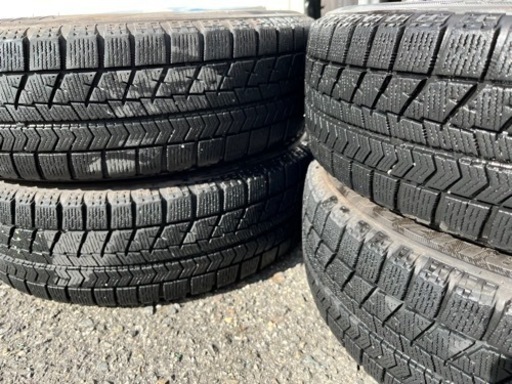 スタッドレスタイヤホイール ブリジストン VRX 155/65R14 4本セット