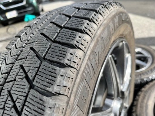 スタッドレスタイヤホイール ブリジストン VRX 155/65R14 4本セット