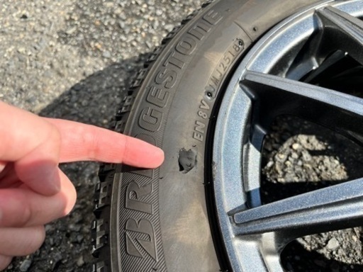 スタッドレスタイヤホイール ブリジストン VRX 155/65R14 4本セット