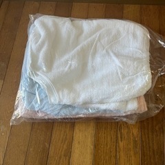 掛布団　襟カバー　タオル地の画像