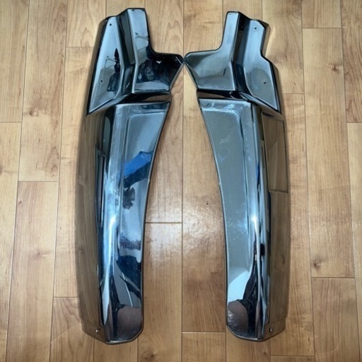 UD クオン純正メッキマッドガード　泥除け 左右セット