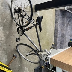 自転車　クロスバイク　サビあり