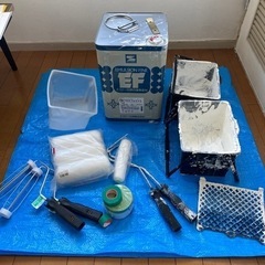 【DIY】白い塗料、使用後一式