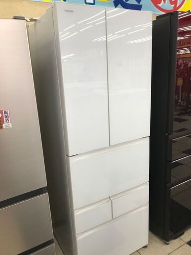 【引取限定】東芝 CR-M460FD 冷蔵庫 462L 2018年製【小倉南区葛原東】
