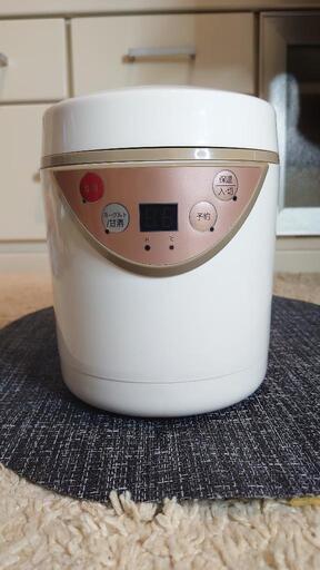 【4/15まで】一人用 炊飯器 LRCT106W