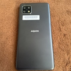 アンドロイドスマホ、未使用！AQUOS sense5G本体の画像