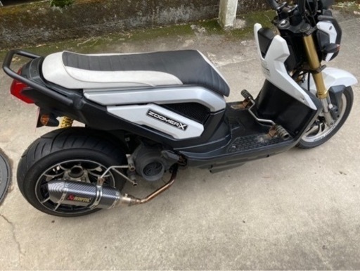 ズーマーx 125cc カスタム車　最終値下げで再出品です。説明文よく読んでください