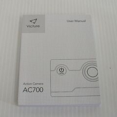 Victure 4K 2000万画素 アクションカメラ AC700の画像