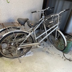 放置自転車　2台の画像