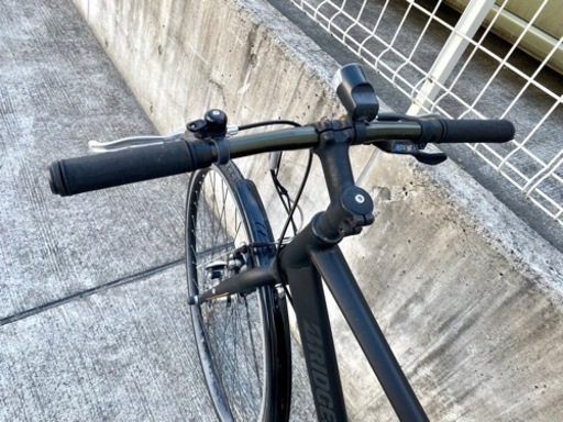 ブリジストン クロスバイク ブラック 7段変速 学生 通勤 通学 中古 自転車