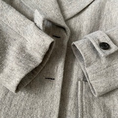 冬コート レディース M　ライトグレーの画像