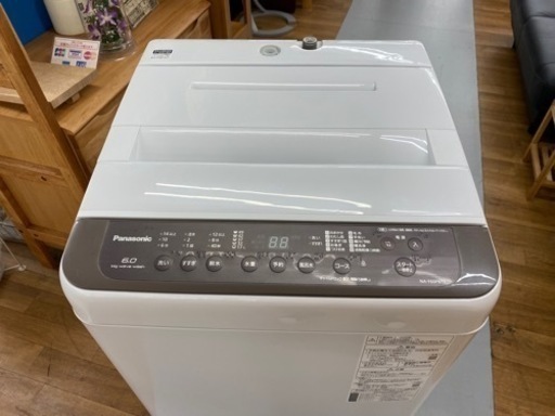 I616 ★ Panasonic 洗濯機 （6.0㎏）★ 2020年製 ⭐動作確認済⭐クリーニング済