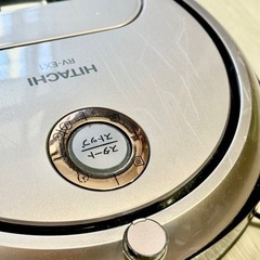 【終了】日立 ロボット掃除機 RV-EX1 【中古】シャンパンゴールドの画像