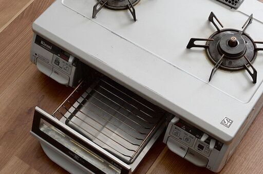 動作品 リンナイ 水無し両面焼きグリル ガスコンロ ハオ RTS-M660VFTS-TR LPガス用