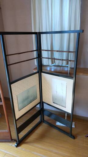 和風衝立　和風パーテーション　和風間仕切り　中古品　※譲渡済〆切