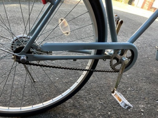 街乗り自転車 ブルー